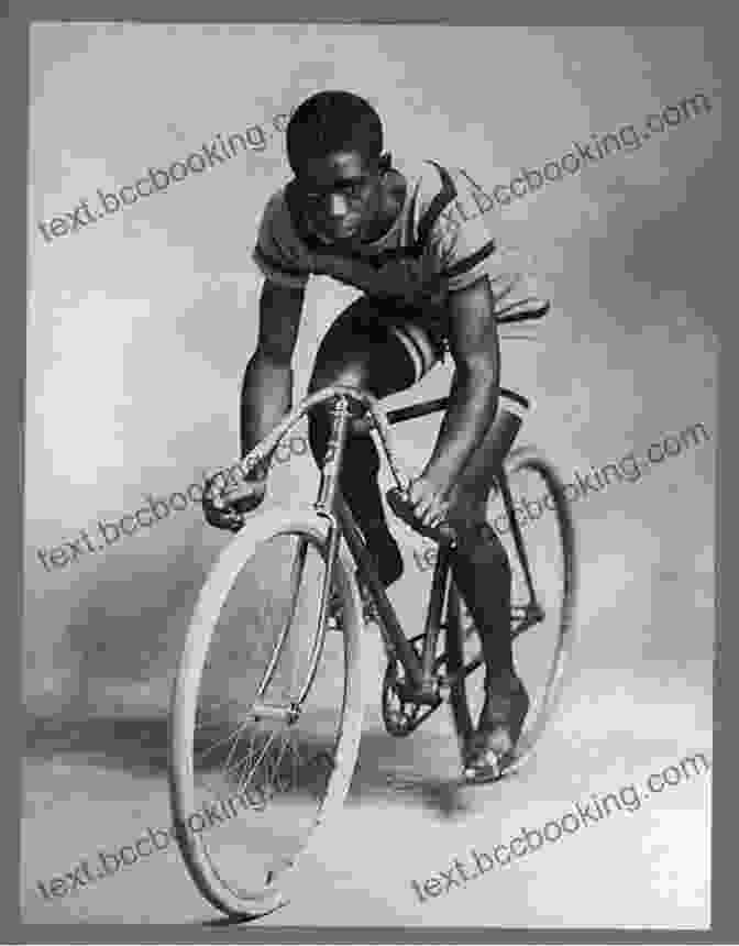 A Black And White Photograph Of A Young Marshall Taylor, Seated On A Bicycle With A Determined Expression Major Taylor Leaders Like Us Guided Reading Level O