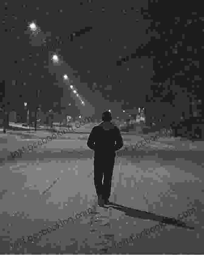 A Boy Walking Alone In The Snow The Long Walk Stephen King