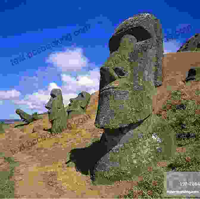 A Close Up Of A Moai Statue, Showcasing Its Intricate Carvings And Imposing Presence Where Is Easter Island? (Where Is?)