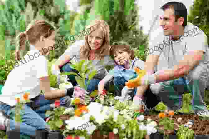 A Family Working Together In Their Home Garden The Family Garden Plan: Grow A Year S Worth Of Sustainable And Healthy Food