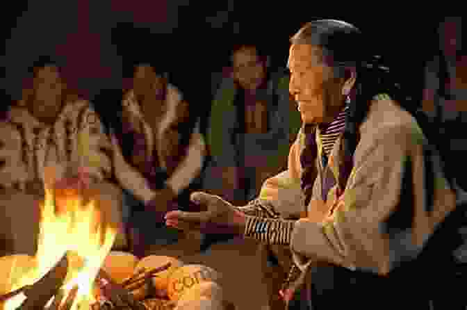 A Group Of Omaha Women Elders Gathered Around A Campfire Women Elders Life Stories Of The Omaha Tribe: Macy Nebraska 2004 2005