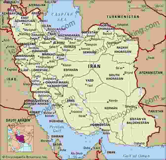 A Map Highlighting Iran's Strategic Location In The Middle East, Emphasizing Its Proximity To Key Regional Players Iran (Major Muslim Nations) William Mark Habeeb
