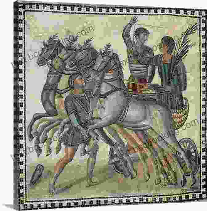 A Mosaic Depicting A Roman Chariot Race, Reflecting The Social And Cultural Life Of Late Roman Spain Late Roman Spain And Its Cities (Ancient Society And History)