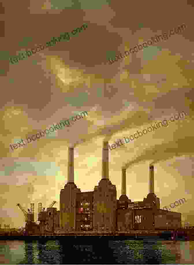A Painting Of A Factory With Smoke Billowing From The Smokestacks Painting Indiana III: Heritage Of Place