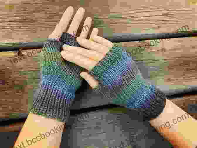 A Person's Hands Knitting A Pair Of Fingerless Gloves Fingerless Gloves Patterns: How To Make Your Own Beautiful And Unique Fingerless Gloves