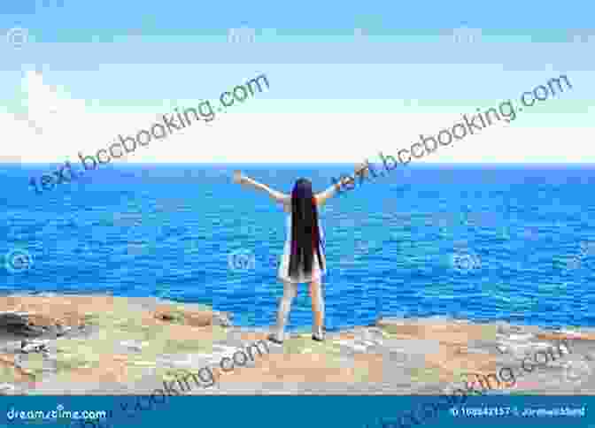 A Photograph Of A Young Woman Standing On A Cliff Overlooking The Sea, With Her Arms Outstretched The Wicked Deep Shea Ernshaw