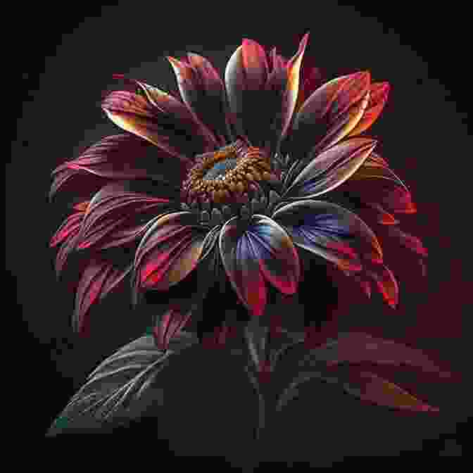 A Stunning Painting Of A Flower, Showcasing The Vibrant Colors And Intricate Brushstrokes. Art Sparks: Draw Paint Make And Get Creative With 53 Amazing Projects