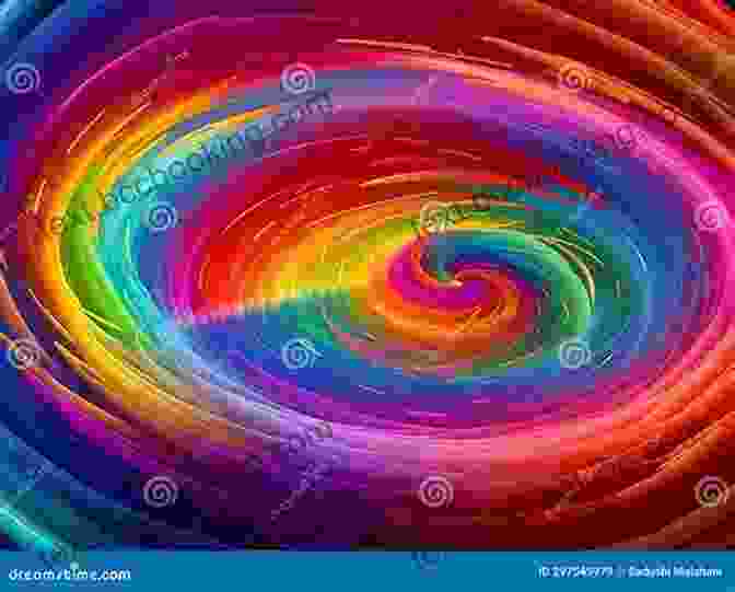 A Swirling Vortex Of Energy And Colors, Representing The Unseen Force Of Consciousness That Shapes Our Reality. The Worlds Within You Shreya Ramachandran