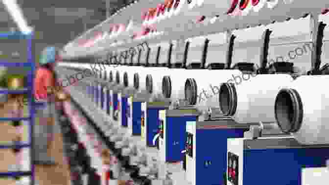 A Worker In A Textile Factory, Surrounded By Machinery. The End Of Fashion: The Mass Marketing Of The Clothing Business Forever