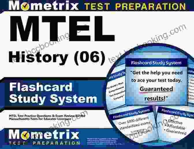 An Image Of Mtel History 06 Flashcards Arranged In A Spiral Pattern On A Desk, Providing An Overview Of The System MTEL History (06) Flashcard Study System: MTEL Test Practice Questions Exam Review For The Massachusetts Tests For Educator Licensure
