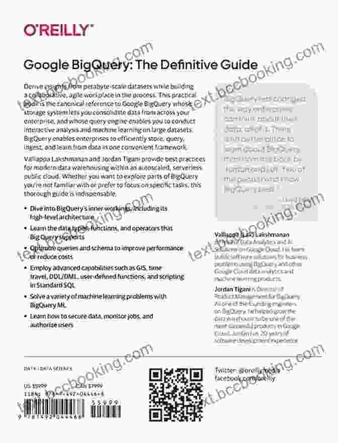 Data Warehousing Analytics And Machine Learning At Scale Book Cover Google BigQuery: The Definitive Guide: Data Warehousing Analytics And Machine Learning At Scale