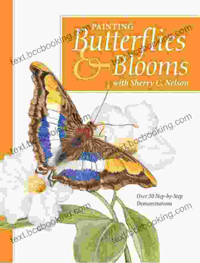 Exquisitely Painted Butterfly And Flower By Sherry Nelson Painting Butterflies Blooms With Sherry C Nelson