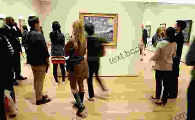 Group Of People Standing In A Gallery, Admiring A Captivating Painting, Mesmerized By Its Beauty And Emotional Resonance Forms Of Enchantment: Writings On Art And Artists