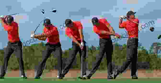 Image Of A Golfer Practicing Their Swing At A Driving Range. Golf Swing: Beginner Lessons Mark Taylor