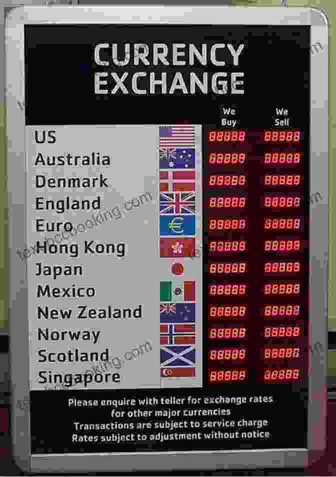 Image Of Currency Exchange Rates On A Digital Display Currencies Capital And Central Bank Balances