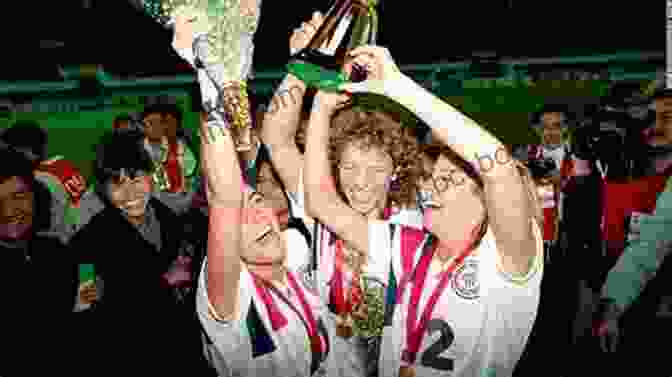 Julie Foudy Celebrates Winning The FIFA Women's World Cup On The Field With Julie Foudy (Athlete Biographies)