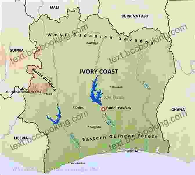 Map Of Ivory Coast Ivory Coast (The Evolution Of Africa S Major Nations)