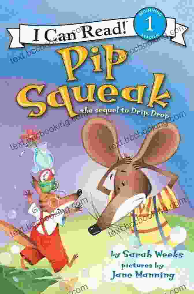 Pip Squeak Can Read Level Book Cover, Featuring A Colorful And Playful Design With A Young Child Reading A Book Pip Squeak (I Can Read Level 1)