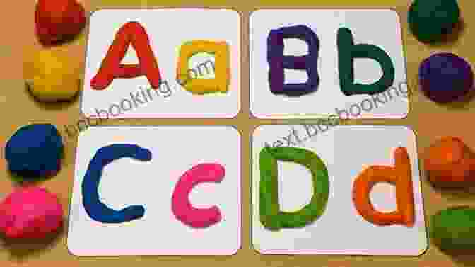 Preschooler Making Playdough Letters Learn Alphabets Colorful Flashcards For Kids And Toddlers: Learn Alphabets A To Z With Pictures Preschool Learning Alphabet Letters For Kids