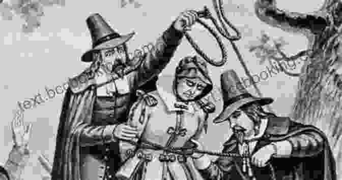 Puritan Settlement With Hanging Witch Witch Catcher Mary Downing Hahn