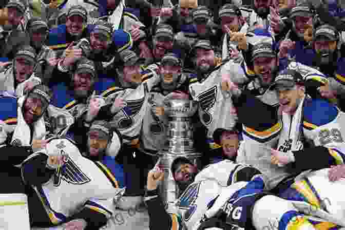 St. Louis Blues Celebrating With The Stanley Cup In 2019 Glorious: The St Louis Blues Historic Quest For The 2024 Stanley Cup
