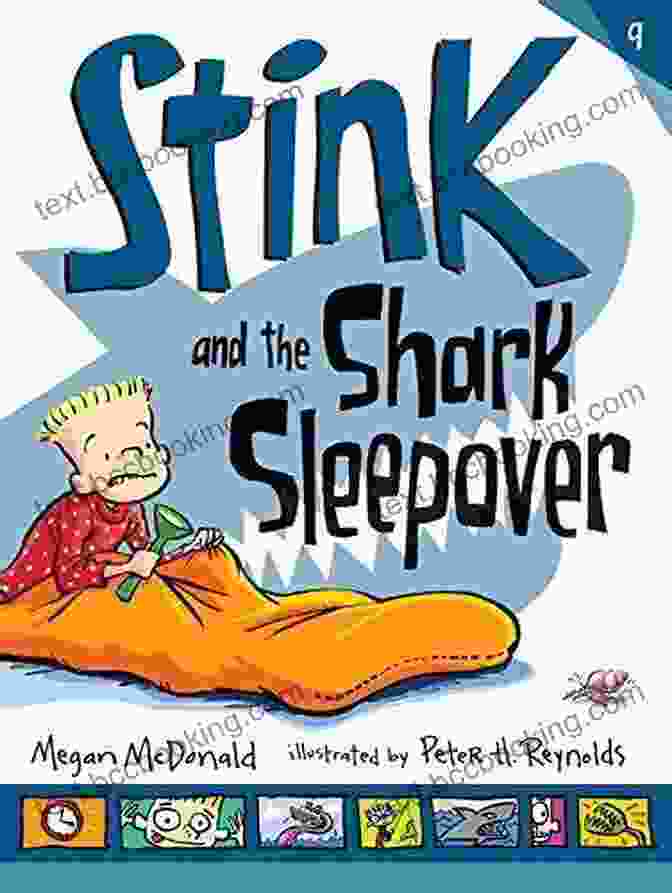 Stink And Percy The Shark Swimming And Playing Together, Showcasing Their Bond Stink And The Shark Sleepover