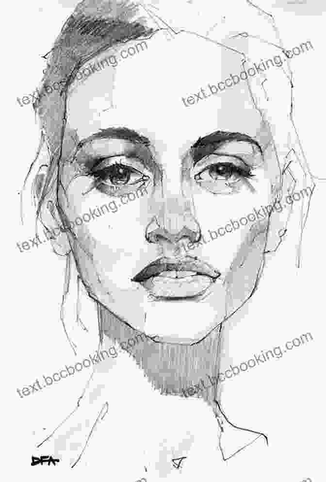Stunning Portrait Drawing Of A Human Face Aspects Of How To Draw: How Perspectives Work And How To Draw Using Them: How To Draw People Step By Step