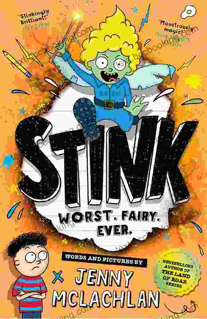 The Book's Cover, Inviting Readers To Embark On Stink's Adventure Stink And The Shark Sleepover