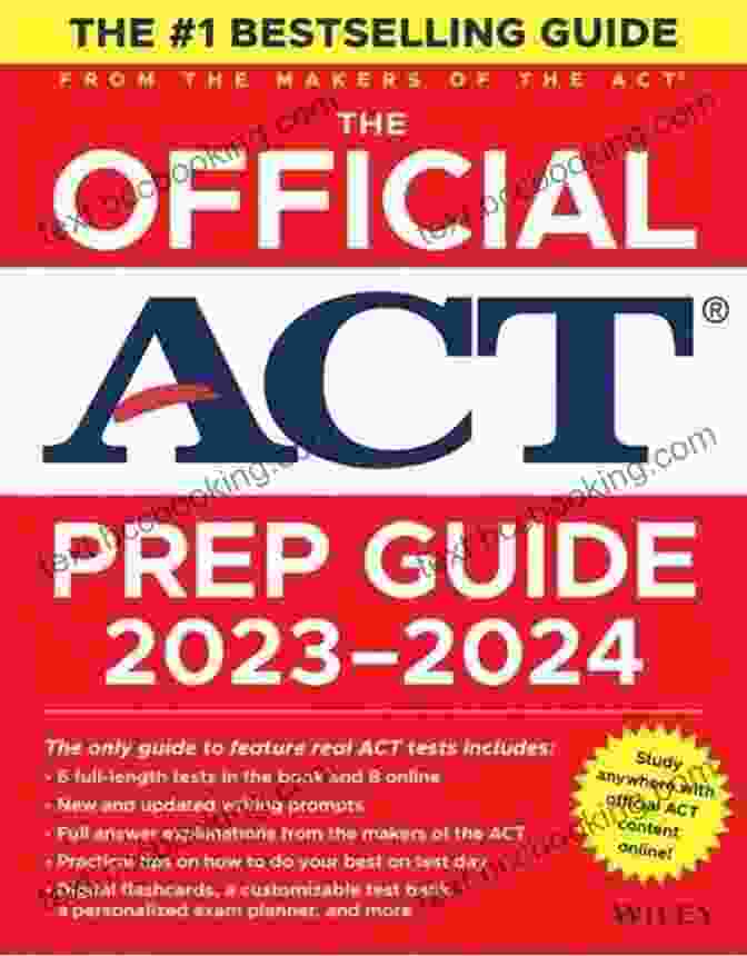 The Official Act Prep Guide 2024 Book Cover The Official ACT Prep Guide 2024