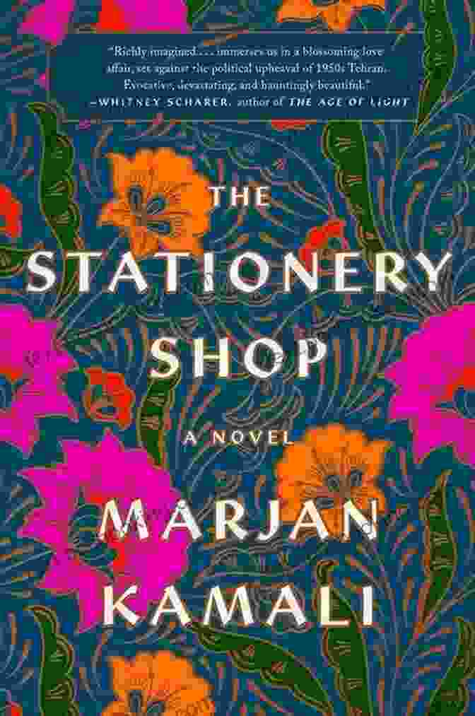 The Stationery Shop Book Cover, Featuring A Beautiful, Ornate Stationery Shop Against A Backdrop Of A Bustling City. The Stationery Shop Marjan Kamali