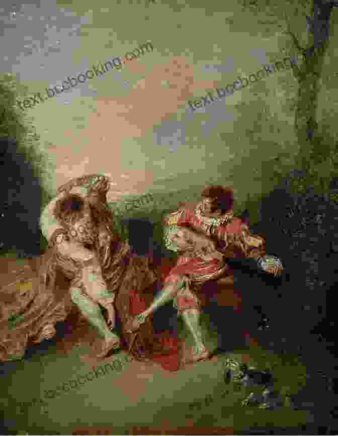 Watteau's La Surprise Painting Watteau At Work: La Surprise