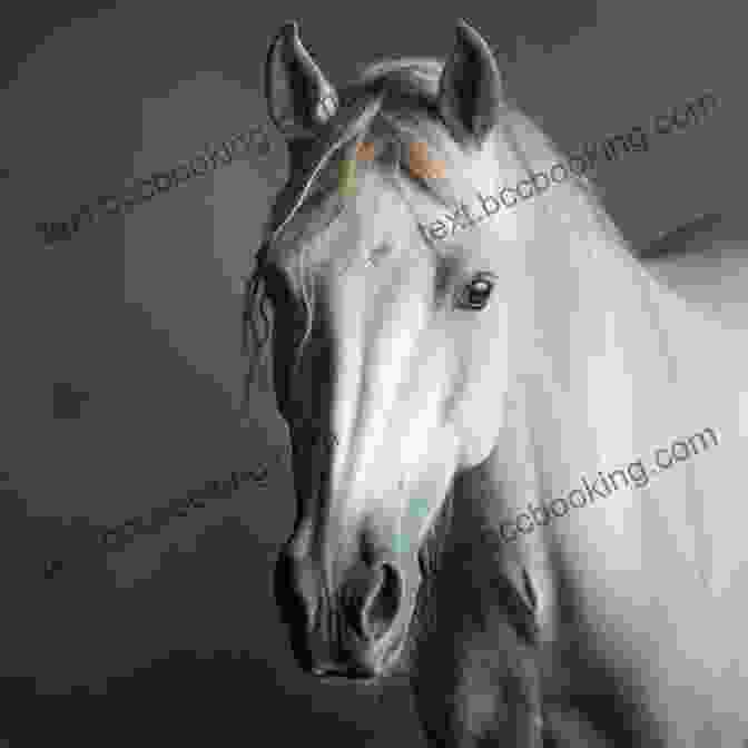 Windswift The Messenger, A Sleek Silver Stallion With Piercing Blue Eyes The Secret Horses Of Briar Hill