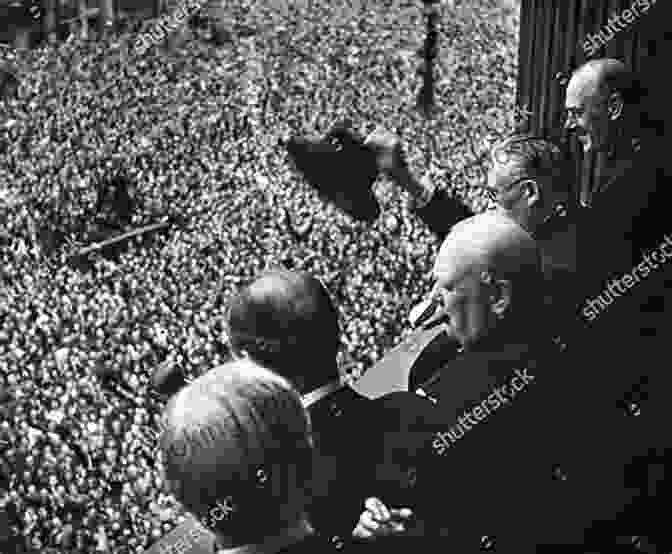 Winston Churchill Addressing A Crowd Churchill: The Power Of Words